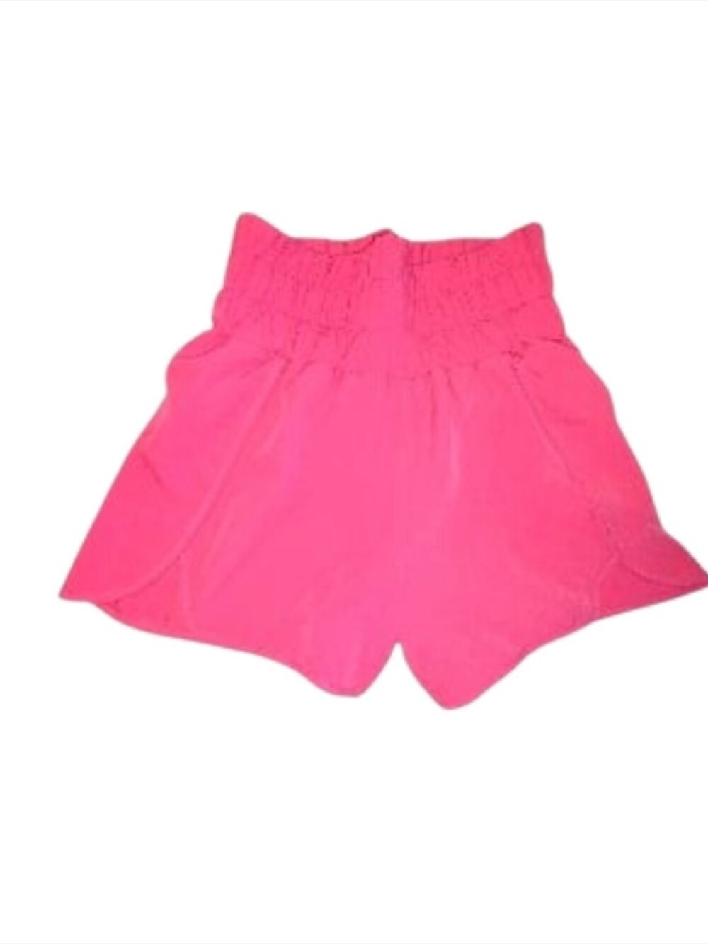 new in High Waisted Pink Shorts Sz S Barbiecore Preppy Running Sports Outdoors